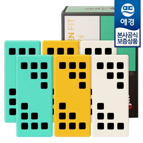 애경 에어후레쉬 냉장고용 탈취탄 키친핏 55g
