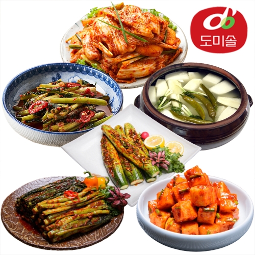 도미솔식품 별미김치 3종 내 입맛대로 골라담기