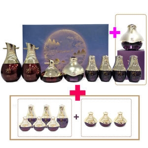 수려한 천삼선유 4종 세트/천삼상황 10ml 9개 추가/ 기초세트