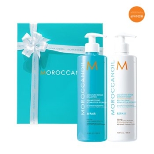 모로칸오일 모이스처 리페어 샴푸+컨디셔너 500ml 세트