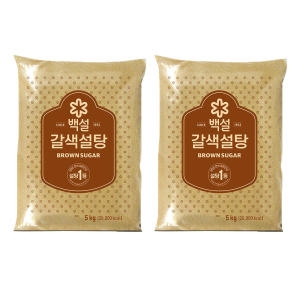 백설 갈색설탕 5kg