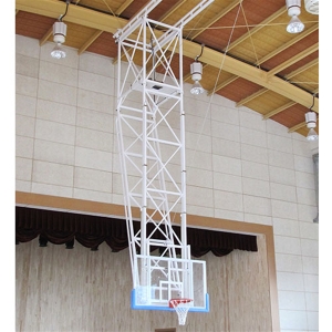 월드  천장 조하식 농구대 WDB-1016 컨트롤박스로 상 하강 전동접철구동 리미트콘트롤 자동제어방식