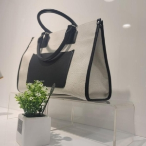 에스콰이어 여성 토드크로스 캔버스백 EOCSHB833-1