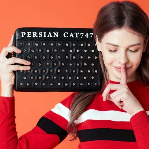 브라더스골프 페르시안캣 에이다 스컬 골프 파우치백 6컬러