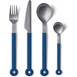 모노 54793 링 커트러리 4피스 블루 모던한 클래식한 실용적인 소품 집들이 신혼 선물 독일직구