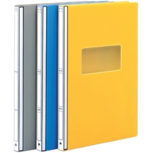 문화산업  올드림 PP진행문서화일 A4 노랑 청색 회색 1개입