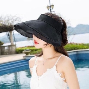 오너클랜 W93E612 여자 여름철 햇빛 차단 돌돌 패션 데일리 린넨모자 무지군모 썬캡 야구모자 워싱 벙거지모자 턴 복수할인