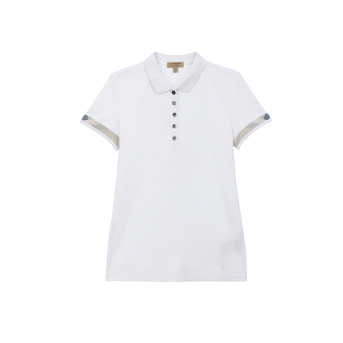 버버리 반팔 폴로 셔츠 80041381