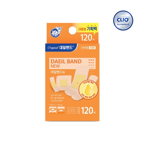 대일화학공업 대일밴드뉴 혼합형 120매