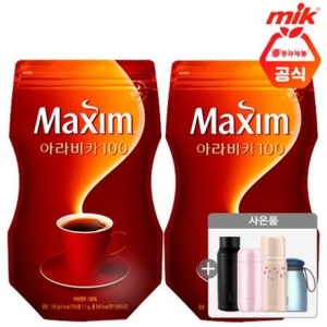 동서식품 맥심 아라비카 리필 150g 2개+텀블러랜덤 id당1개