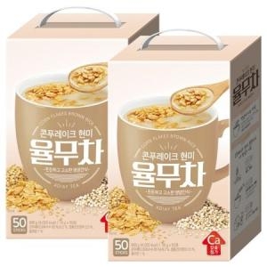 담터  평중 콘푸레이크 현미 율무차 50개입
