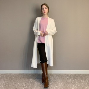 파슨스 롱니트가디건 PW5Q9CA02