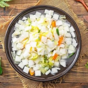 자연맛남  맛깔나는 경상도식 나박물김치 1kg