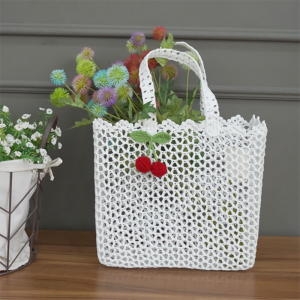 디작소 체리 레이스 손잡이 바스켓 2size 기분좋은 상상에너지