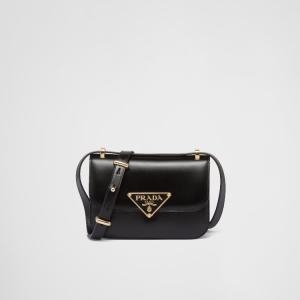 프라다 엠블렘 레더 크로스백_1BD340 2A3A F0002