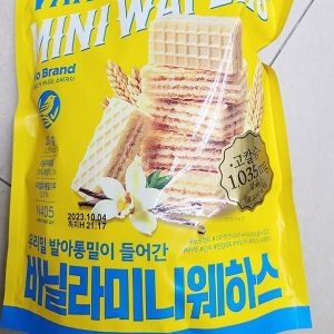 이마트 노브랜드 바닐라 웨하스 미니 300g