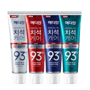아모레퍼시픽 메디안 덴탈IQ 치석케어(93%) 화이트 치약 120g