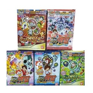 반다이  요괴워치 요괴메달 고전메달 Z메달 요괴대사전 카드