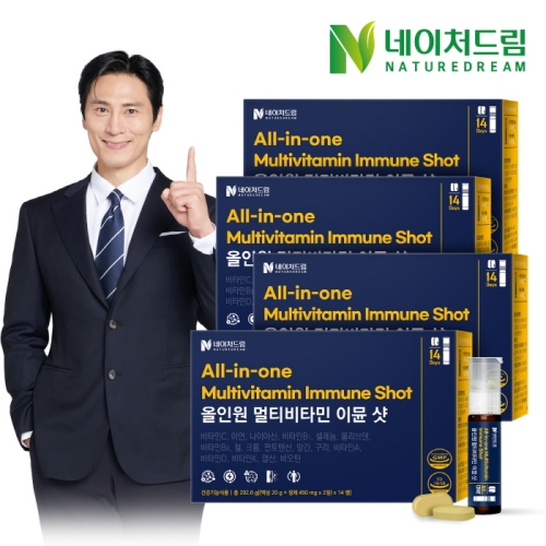 네이처드림 올인원 멀티비타민 이뮨 샷 14병