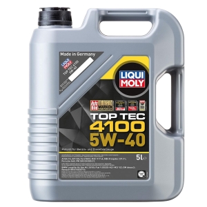 리퀴몰리  탑텍 4100 3701 엔진 오일 5W-40 5L 윤활유 차량 관리