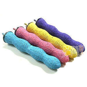 닐라본  우리집펫  물결모양 발톱갈이횟대 대 /횃대/앵무새/애완새/잉꼬/모란앵무/카나리아