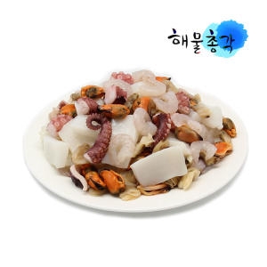 해마  해물모듬 바지락 홍합살 자숙 칵테일 냉동 새우살