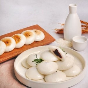 푸르젠  생산 HACCP 팥앙금 잔기지떡 100개입 총 3kg