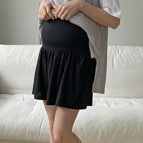 스위트플러스 플레어 임산부 여름 만삭 치마 반바지