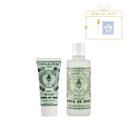 산타마리아노벨라 아쿠아 디 로즈 클렌징젤 100ml 1개 + 아쿠아 디 로즈 장미수 250ml 1개