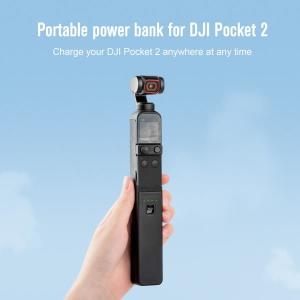 DJI  포켓 2 카메라 핸드 그립용 휴대용 충전 허브 오즈모 파워 뱅크 3200mAh 배터리 충전기 포켓 2 카메라 핸드 그립용