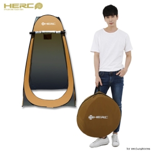 헐크  원터치 샤워텐트 낚시텐트 간이 탈의실 캠핑용품 02.HERC 샤워텐트 고급형 올리브카키
