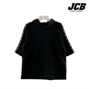 제이씨비 테잎장식 7부 후드티 JBK8P107B_SB