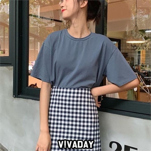 오노마 BSK_VIDS-SS893 데일리 무지티 오버핏 티셔츠 반팔 반팔티셔츠 여름옷 여성반팔 여자반팔_cp