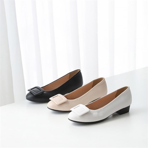 오노마 ONM 스퀘어 20대 단화 플랫슈즈 3cm 구두 3컬러 8806263 8806263