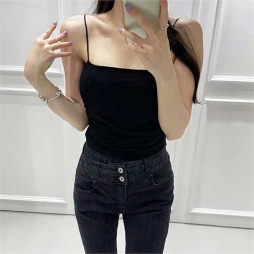오노마 오노마 ONM 여리핏 레이어드 탑나시 캡내장 노브라 여름 나시티 8947014