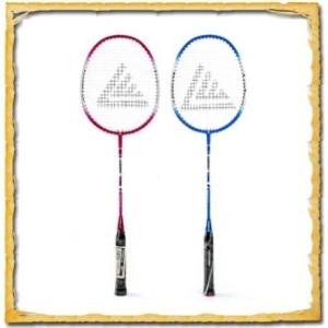 런웨이브  LW-Y053 하모니 배드민턴 라켓 세트 2개 가방1개 가방 셔틀콕 라켓