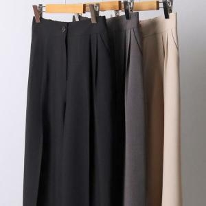 시드마켓 투핀턱 와이드 슬랙스 305I638S 빅사이즈 여성