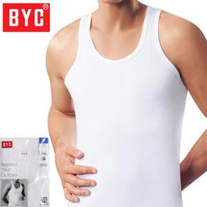 BYC 남성 흰색 골런닝 5개세트 남자런닝셔츠 메리야스 이너웨어