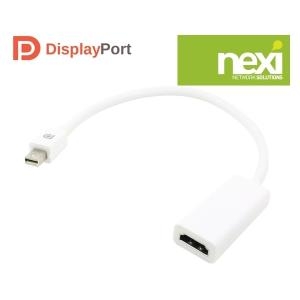 리버네트워크 NEXI Mini DP (M) to HDMI (F) 아답터