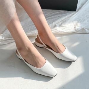 오노마 슬링백 플랫 샌들 심플 베이직 데일리 디자인 W88B1E0