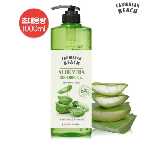 터치미 캐리비안비치 대용량 알로에 수딩젤 1000ml