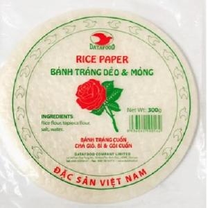 DATAFOOD  장미표 라이스페이퍼 원형 22cm 300g