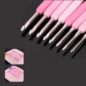 핑크  코바늘 세트 레이스용