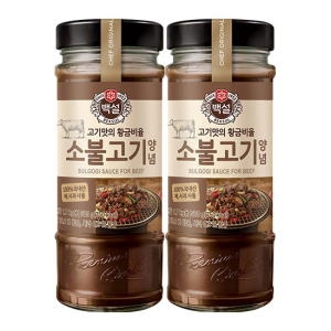 백설 소불고기 양념 500g