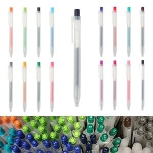 무인양품 MUJI 노크식 볼펜 0.5mm