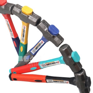 부강 무진동 돌망치 대 우레탄자루 / 단조망치 캠핑망치 스톤헤머 팔각망치