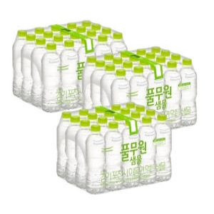 풀무원샘물 무라벨 샘물 330ml