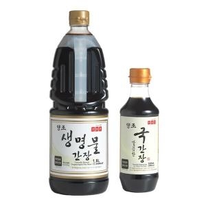 신앙촌 양조 생명물간장 1.8L + 국간장 500ml