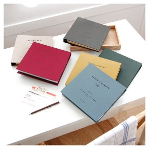 아이코닉  스크랩북 티켓인 영화 공연티켓 영수증 메모 포토앨범