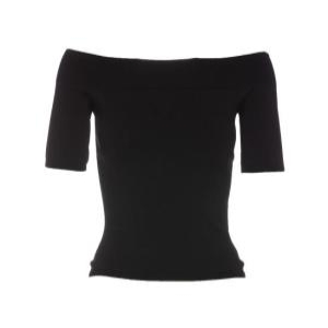 알렉산더맥퀸 오프숄더 반팔 티셔츠_669510Q1AV41000